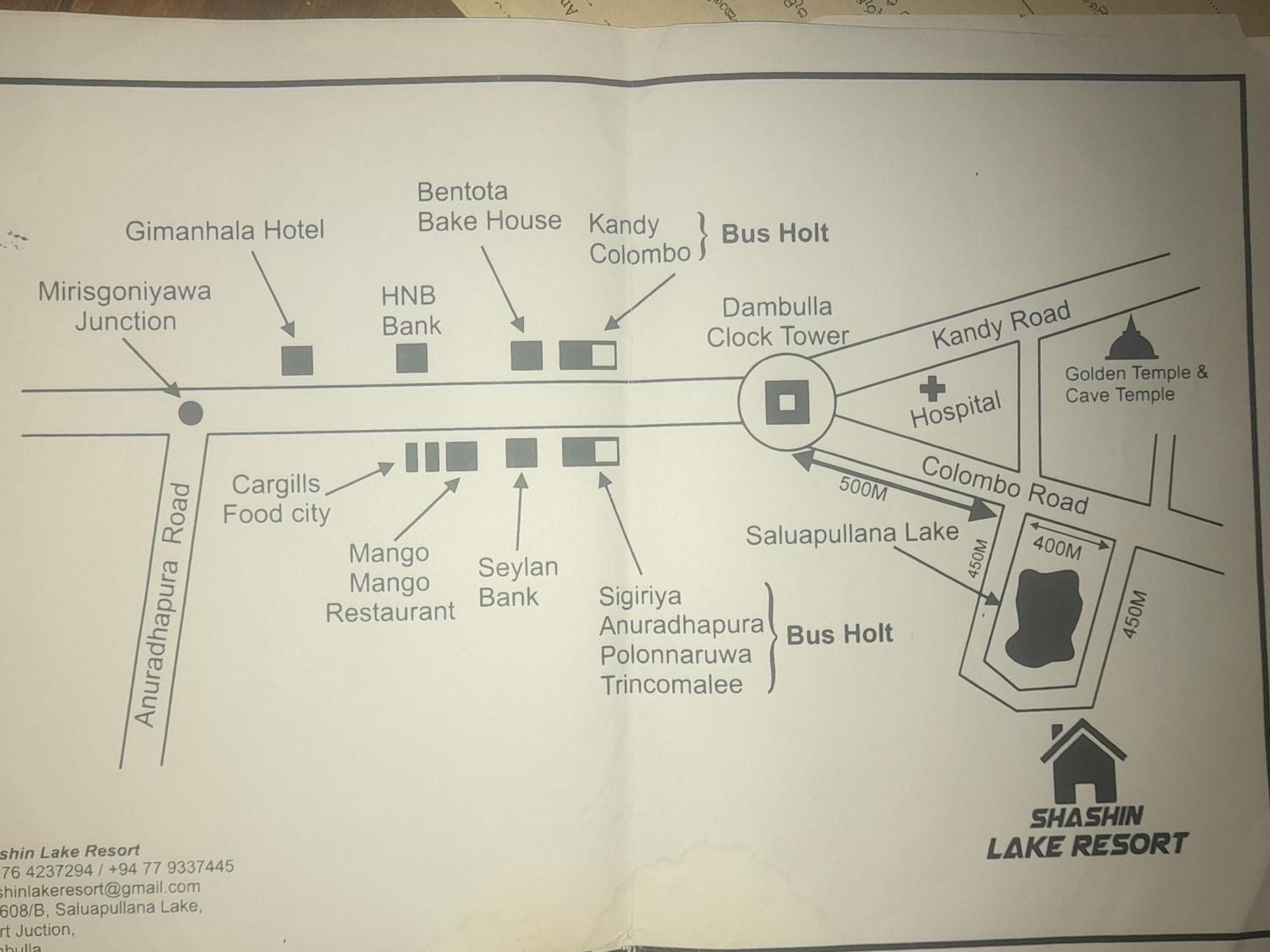 Shashin Lake Resort Dambulla Exterior foto